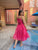 pink chanderi dress