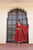 MAROON ANGRAKHA SUIT SET