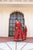 MAROON ANGRAKHA SUIT SET