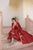 MAROON ANGRAKHA SUIT SET