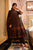 poornima brown chanderi suit set