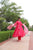 PINK ORGANZA DUPATTA SET