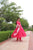 PINK ORGANZA DUPATTA SET