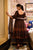 poornima brown chanderi suit set