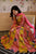 Aleena peach bandhej maxi set