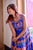 damini blue chanderi maxi