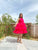 pink mabel organza dress
