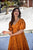 vibrant mustard maxi set