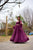 Purple netra georgette maxi