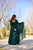 Nisha green chanderi maxi set