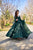 Nisha green chanderi maxi set