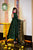 lush green silk suit set