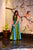 secret blue and green maxi set