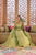 Yasmin green bow maxi
