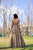 casper brown chanderi dress