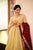 glory beige chanderi suit set