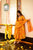 orange Valeria suit set