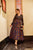 nusrat blue floral suit
