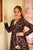 nusrat blue floral suit