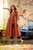 maroon amour kurta set