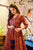 maroon amour kurta set