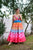 flamingo pink chanderi dress