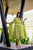 Mouni shibori green suit set