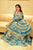 princess blue organza dress
