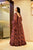 alisha blue georgette dress