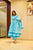 ocean blue cotton suit set