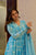 ocean blue cotton suit set