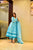 ocean blue cotton suit set