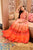 Aarvi orange chanderi maxi