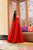 pahel red chanderi dress
