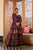 meadow wine chanderi maxi