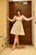 beige shimmer chanderi dress