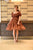 brown harbour georgette dress