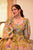 medallion floral lehenga choli