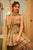 afiza light brown kurta sharara set