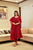 prerna maroon georgette suit set