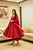 prerna maroon georgette suit set