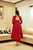prerna maroon georgette suit set