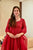 prerna maroon georgette suit set