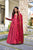 apple red muslin maxi set
