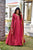 apple red muslin maxi set