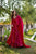 poetic pink and red maxi set