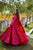 poetic pink and red maxi set