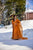 vibrant mustard maxi set