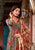 NASREEN GREEN FLORAL BLOCK PRINT EMBROIDERY SUIT SET