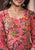 GHOOMAR FLORAL BLOCK PRINT HANDWORK SUIT SET